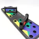 Дошка для віджимань з упорами для різних хватів складна Push Up Rack Board JT 006 Чорна - зображення 2