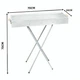 Мангал складной BARBECUE TRAY 770T 70х30х70 см из нержавеющей стали переносной для кемпинга и пикника Серебристый - изображение 8