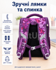 Рюкзак школьный для девочки с ортопедической спинкой и LED-кнопкой – портфель для 1-3 класса с единорогом - изображение 3