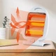 Кварцовий обігрівач 800 Вт, Heater MS 5952 QH / Настільний електричний обігрівач / Електрообігрівач - зображення 8