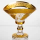 Конфетница стеклянная Bogema Gold 15 см Yiwu HP-34-134 - изображение 1