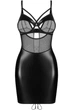 Эротическая женская сорочка Obsessive Dominna со стрингами, размер 2XL/3XL (SX3571) - изображение 3