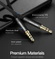 Кабель Vention Audio 3.5 мм M - 3.5 мм M, 1 m, Black (P350AC100-BM) - зображення 9