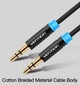 Кабель Vention Audio 3.5 мм M - 3.5 мм M, 1 m, Black (P350AC100-BM) - зображення 10