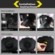 Фен для шерсти животных Codos Pet Blower, специально разработанный для купания и сушки собак, мощная модель для плюшевых мишек, золотистых ретриверов и кошек, CP-200. - зображення 9