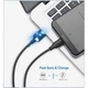 Дата кабель USB 2.0 AM to USB-C 2.0m US287 Black Ugreen (60118) - изображение 3