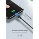 Дата кабель USB 2.0 AM to USB-C 2.0m US287 Black Ugreen (60118) - изображение 4