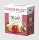 Чай фруктово-ягодный Tea Moments Summer Melody Летняя Мелодия 20 пирамидок по 1.7 г Каркаде, Малина, Яблоко - изображение 1