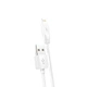 Кабель USB-A – Lightning Hoco X1, 1 м, білий - зображення 2