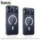 Чехол силиконовый HOCO противоударная с MagSafe для Apple iPhone 17 PRO, прозора, прозрачный - изображение 2