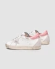 Женские кроссовки повседневные Golden Goose Super-Star with Gray Suede Star and Pink Leather 39 (25,0 см) Белый - изображение 6