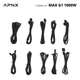 Блок питания APNX MAX G1 1000W 80+ Gold (APPG-MXK0FEC.X1) Black - изображение 8