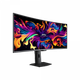 MSI Монітор qd-oled 34" uwqhd (3440 x 1440) Curved 180 0r 0.03ms 360Hz 178/178 2HDMI/DP/TypeC98W mpg 341cqr qd-oled x36 - зображення 3