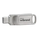 USB флеш накопитель Wibrand 64GB Bee Silver USB 3.2/Type-C (WI3.2TC/BE64TC039S) - изображение 4