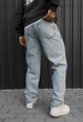 Джинсы Мужские Стаф Светло-голубые Кэжуал Джинсовые Штаны Staff 70 Loose Fit Light Blue 32 (402743) - изображение 2