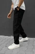 Чоловічі Штани Чінос Стаф Чорні Класичні Staff Dez Black XL (402691) - зображення 3
