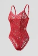 Женское Боди Стаф Красное Однотонное Staff Cou Red M (402954) - изображение 5