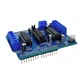 Плата расширения Motor Shield L293D для Arduino UNO Mega управление DC шаговыми двигателями и сервоприводами - изображение 1
