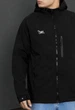 Чоловіча Демісезонна Куртка Стаф Чорна Однотонна З Логотипом Soft Shell Staff Logo Black L (402968) - зображення 3