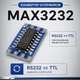 Перетворювач MAX3232 RS232 TTL UART 3.3В 5В модуль послідовного інтерфейсу - зображення 2