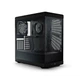 Корпус Hyte Y40 Black, Mid-Tower / ATX, Micro-ATX и Mini-ITX PC Case with PCIE 4.0 cable included - зображення 1