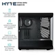 Корпус Hyte Y40 Black, Mid-Tower / ATX, Micro-ATX и Mini-ITX PC Case with PCIE 4.0 cable included - зображення 4