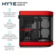 Корпус Hyte Y60 Black-Red, Mid-Tower E-ATX, ATX, Micro-ATX и Mini-ITX PC Case with PCIE 4.0 cable includ - изображение 4