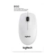 Мишка Logitech B100 USB White (910-003360) - зображення 4
