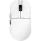 Миша бездротова Ajazz AJ159P MC, White, Bluetooth / USB 2.4GHz / Type-C, оптична (сенсор PixArt PAW3311), до 12000 dpi, перемикачі Huano, 6 кнопок, RGB підсвічування, 400 mAh, магнітна зарядна база, кабель 1.5 м, радіус дії до 10 м - изображение 1