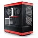 Корпус Hyte Y40 Black-Red, Mid-Tower / ATX, Micro-ATX и Mini-ITX PC Case with PCIE 4.0 cable includ - зображення 1
