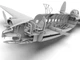 Сборная модель ICM самолета Lockheed Hudson Mk III — масштаб 1:48 (48331) - изображение 6