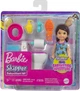 Лялька Барбі Скіппер Малеча Ванна кімната Barbie Skipper Babysitters Inc Brunette Doll Potty & Bathroom (HJY27) - зображення 2