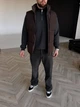 Чоловіча жилетка безрукавка демісезона з утеплювачем без капюшона матова Well L Коричнева - зображення 9