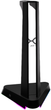 Stojak na słuchawki Krux Rivt RGB Black (KRXG003) - obraz 2