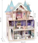 Drewniany domek dla lalek EcoToys Bella z zestawem mebli EF8306 (5905817012077) - obraz 10