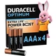 Батарейка AАA/LR03, Лужна, Duracell Optimum, BL (4шт.) - изображение 2