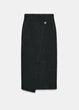 Спідниця Zara 18332 Темний сірий S (6427) - изображение 3