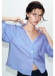 Сорочка Zara 18363 Блакитний M (1309) - изображение 2