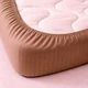 Простынь на резинке LARA сатин-страйп LUX natural d13204 180х200х25 - изображение 3