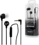 Наушники с микрофоном Sony MDR-EX15AP вакуумные Mini Jack 3.5 мм 1.2 м Черные (MDREX15APB.CE7) - изображение 3
