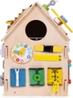 Дерев’яний будиночок-бізіборд EcoToys XXL 2560 (5905817007028) - зображення 4