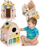 Дерев’яний будиночок-бізіборд EcoToys XXL 2560 (5905817007028) - зображення 9