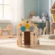 Дерев’яний будиночок-бізіборд EcoToys XXL 2560 (5905817007028) - зображення 12