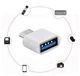 Адаптер перехідник USB Type C 3.1 тато- USB мама - зображення 3