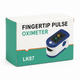 Легкий пульсоксиметр с автоотключением Fingertip pulse oximeter LK87 - изображение 1