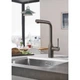 Смеситель для кухни Grohe Essence Графит темный браш (30270AL0) - изображение 3