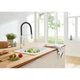 Смеситель для кухни Grohe Concetto Хром/черный (31491000) - изображение 5
