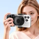 Универсальный держатель для телефона Hoco K33 Oleada (рукоятка, Bluetooth пульт ДУ, подставка для телефона, для смартфонов 4.5"-7") - Черный - изображение 2