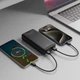 Павербанк XO PB313 Light Display Mobile Power 20000mAh 10W Black - изображение 4