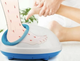 Електричний масажер для ніг Shiatsu Foot Massager 45 Вт Роликовий прилад ступнів із повітряною компресією Вібромасажер домашнього використання Апарат лімфодренажного масажу - зображення 8